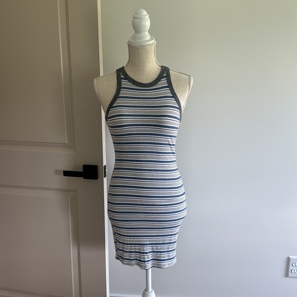 Ribbed Mini Dress